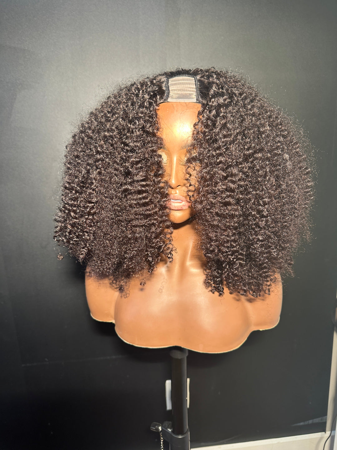 Kinky curly upart wig (ready to ship)