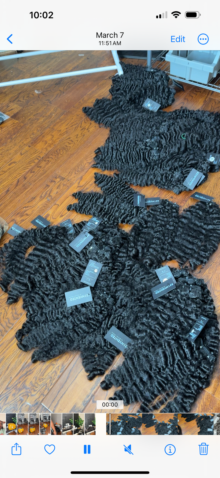 Bee Day Sale Raw Burmese Curly Bundle Deal ( Ready to Ship)