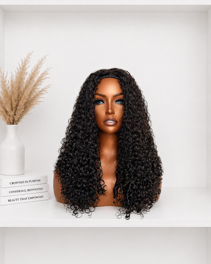 Velvet Curly Flipover/Half Wig (preorder)