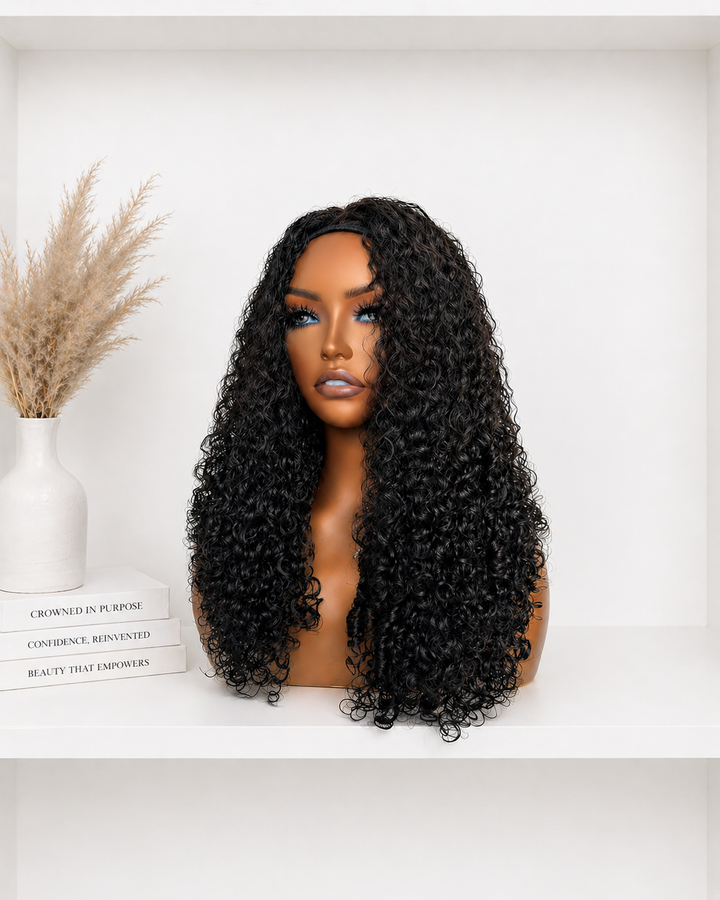 Velvet Curly Flipover/Half Wig (preorder)
