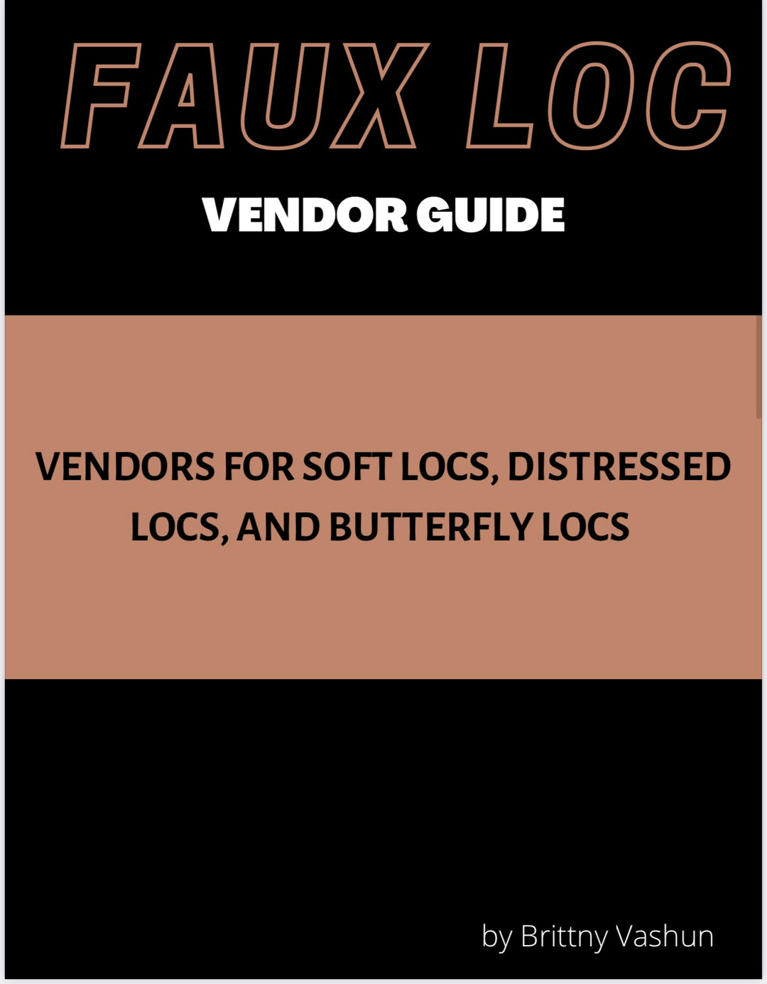 Faux Loc Vendor Guide
